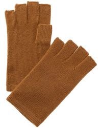 Sofiacashmere - Sofiacashmere Fingerless Cashmere Gloves - Lyst