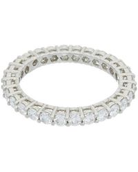Diana M. Jewels - Fine Jewelry Platinum 1.11 Ct. Tw. Diamond Eternity Ring - Lyst