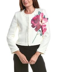 Alice + Olivia - Landon Cropped Box Jacket - Lyst