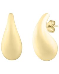 Italian Gold - 14K Raindrop Earrings - Lyst