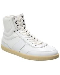 Tod's - Leather High-top Sneaker - Lyst