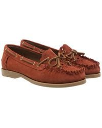 Free People - Lagoon Cut Out Suede Boat Shoe - Lyst