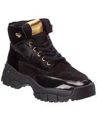 Tod's - Haircalf & Patent High-Top Sneaker - Lyst
