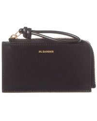 Jil Sander - Logo Leather Coin Purse - Lyst