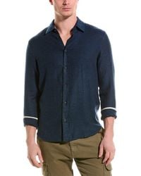 Ted Baker - Brushed Twill Regular Fit Overshirt - Lyst
