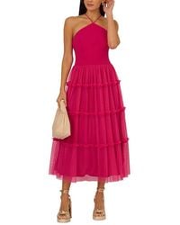 Adrianna Papell - Fit & Flare Dress - Lyst