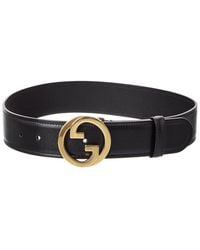 Gucci - Gg Blondie Leather Belt - Lyst