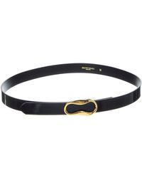 Bruno Magli - Viviana Leather Belt - Lyst