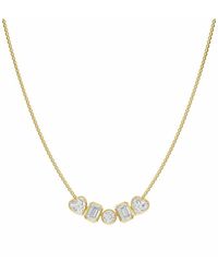 Lab Grown Diamonds - 14K 5.12 Ct. Tw. Lab-Grown Diamond Necklace - Lyst