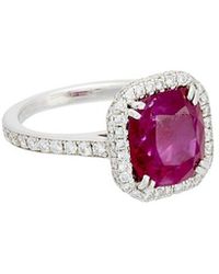 Diana M. Jewels - Fine Jewelry 14K 1.30 Ct. Tw. Diamond Half-Set Ring - Lyst