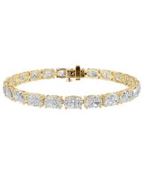 Lab Grown Diamonds - 14K 16.00 Ct. Tw. Lab-Grown Diamond Fashion Bracelet - Lyst