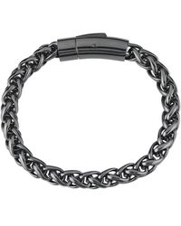 London Fog - Interlocking Chain Bracelet - Lyst