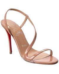 Christian Louboutin - Rosa Z 100 Patent Sandal - Lyst