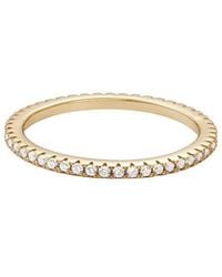 Adornia - 14K Over Cz Eternity Band Ring - Lyst