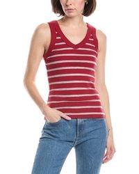 Michael Stars - Maya Stripe V-Neck Tank - Lyst