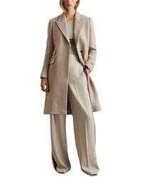 Reiss - Louis Wool-Blend Coat - Lyst