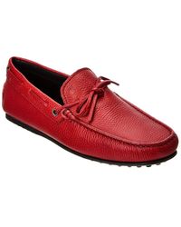 Tod's - City Gommino Leather Loafer - Lyst