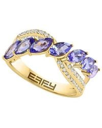 Effy Fine Jewelry - 14K 1.56 Ct. Tw. Diamond & Tanzanite Ring - Lyst
