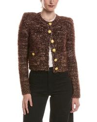 L'Agence - Una Knit Cardigan - Lyst