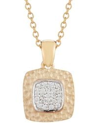 Reiss - 14K 0.15 Ct. Tw. Diamond Necklace - Lyst