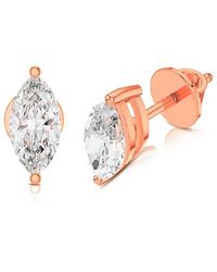Amairah - 14K 2.00 Ct. Tw. Lab-Grown Diamond Stud Earrings - Lyst