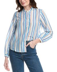 Marella - Nancy Silk-Blend Shirt - Lyst