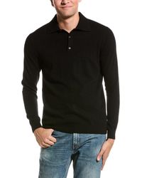 Forte - Cashmere 3-Button Cashmere Polo Sweater - Lyst