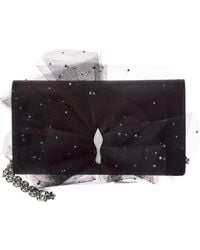 Christian Louboutin - Bettina Satin Clutch - Lyst