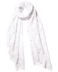 Blue Pacific - Vintage Icon Musical Notes Cashmere-Blend Scarf - Lyst