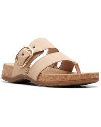 Clarks - Reileigh Park Leather Sandal - Lyst