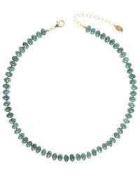 Rachel Reinhardt Jewelry - 14k Over Silver Agate Knotted Silk Necklace - Lyst
