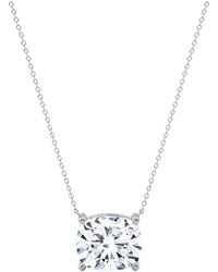 Lab Grown Diamonds - 14K 2.00 Ct. Tw. Lab-Grown Diamond Necklace - Lyst