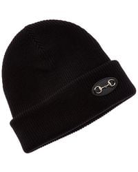 Gucci - Horsebit Wool Beanie - Lyst