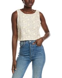 Laundry by Shelli Segal - Embroidered Top - Lyst