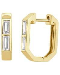 Sabrina Designs - 14K 0.52 Ct. Tw. Diamond Hoop Earrings - Lyst