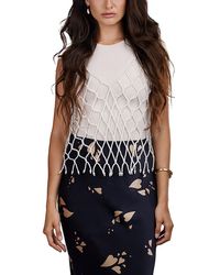 Saachi - Pearl Beaded Cover-Up - Lyst