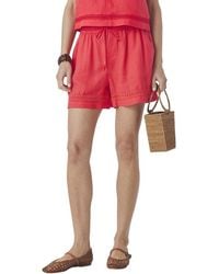 Splendid - Stella Linen Short - Lyst