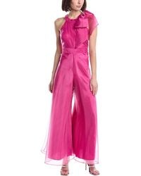Eliza J - Sleeveless Solid Walk-Thru Jumpsuit - Lyst