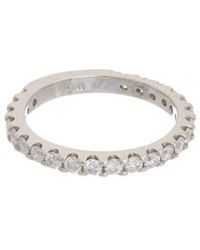 Diana M. Jewels - Fine Jewelry 18k 0.80 Ct. Tw. Diamond Semi-eternity Ring - Lyst