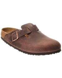 Birkenstock - Boston Bs Narrow Leather Clog - Lyst