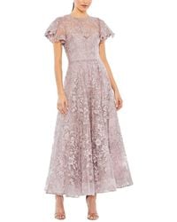 Mac Duggal - Embroidered A-Line Gown - Lyst