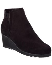 Arche - Larkya Leather Wedge Bootie - Lyst