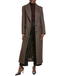 Michael Kors - Collection Chesterfield Wool, Silk, & Alpaca-blend Coat - Lyst
