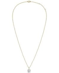 Diana M. Jewels - Diana M. 14K 3.15 Ct. Tw. Lab-Grown Diamond Pendant Necklace - Lyst