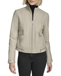 Andrew Marc - Rowan Leather Coat - Lyst