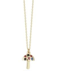 Ember Fine Jewelry - 14k Gemstone Necklace - Lyst