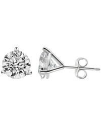 Lab Grown Diamonds - 14K 1.50 Ct. Tw. Lab-Grown Diamond Studs - Lyst