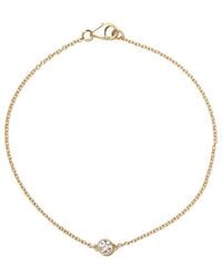 MaxColor - Solitaire 0.15 Ct. Tw. Lab-Grown Diamond 14K Bracelet - Lyst