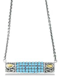 Samuel B. - 18K & 1.62 Ct. Tw. Sleeping Beauty Necklace - Lyst