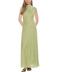Alexia Admor - Nalani Mock Neck Sleeveless Maxi Dress - Lyst